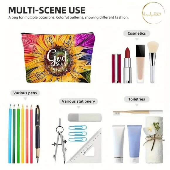 New Sunflower Makeup Organizer - Picture 4 of 5